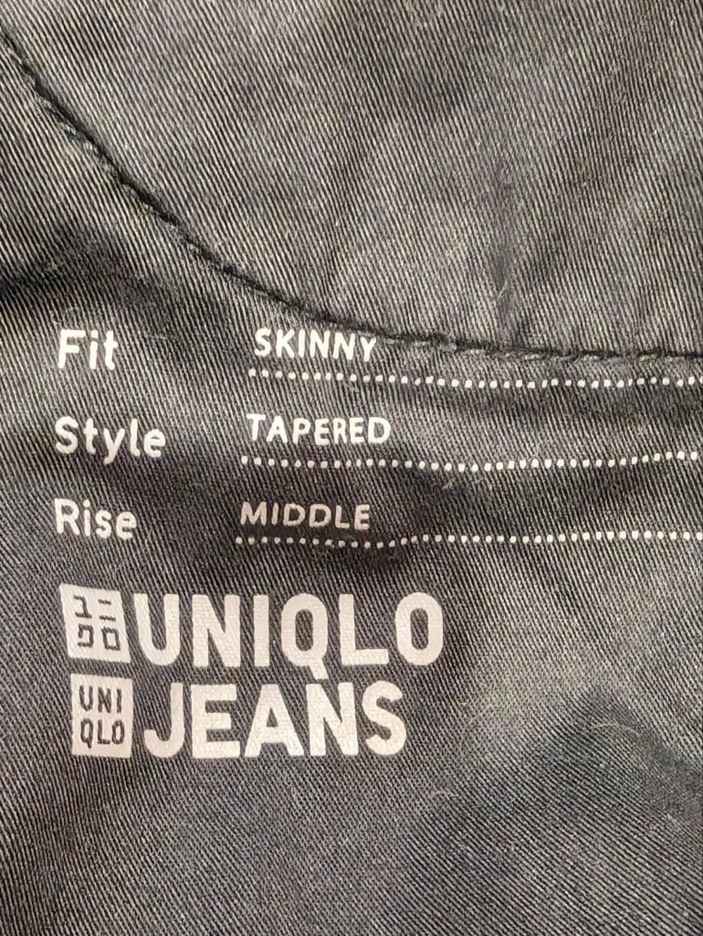 Uniqlo Ultra Stretch Skinny Jeans (Black, 28) - Picture 4 of 5